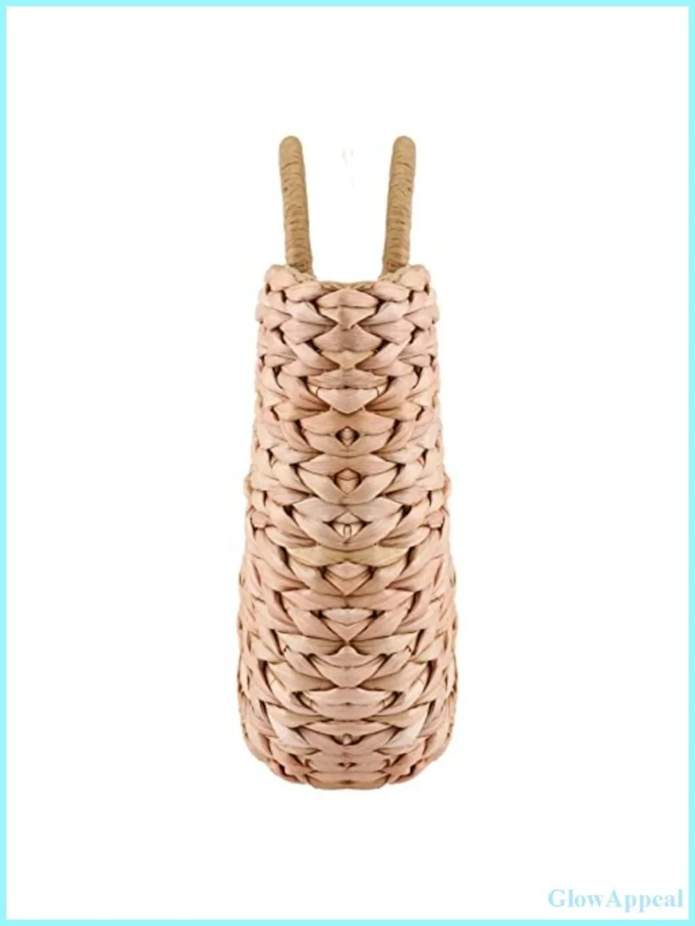 Handwoven Straw Tote Bag Summer Beach Rattan Top-Handle Purse